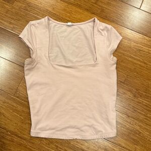 Garage light pink top